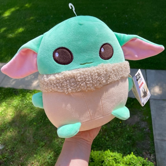 Star Wars Grogu Cuutopia Baby Yoda Squishy Plush Stuffed Animal Toy - Picture 13 of 14